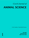 CZECH JOURNAL OF ANIMAL SCIENCE杂志封面